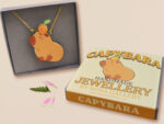 Handmade Capybara Necklace: Cute Animal Pendant - Image 2