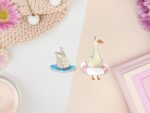 Duck & Goose Sticker Sheet: Waterproof Gloss Bird Stationary - Image 6