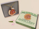 Handmade Pangolin Necklace: Cute Acrylic Animal Pendant - Image 2