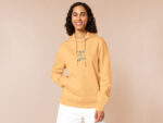 Skateboarding Cat Embroidered Organic Cotton T-shirt Sweater or Hoodie - Image 9