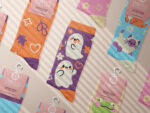 Ghosts Cotton Crew Socks | Cute Knitted Halloween Socks - Image 8