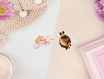 Cute Bees Sticker Sheet Pack | Waterproof Stationary Set - Image 5