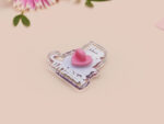 Screaming Possum Why Me Acrylic Pin: Funny Kawaii Animal Badge - Image 6