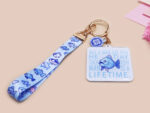 Buy A Man Eat Fish Lanyard Keychain: Funny Meme Keyring - Image 2
