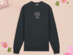 Woke Up And Chose Violence Bunny Embroidered Organic Cotton T-shirt Sweater or Hoodie - Image 6