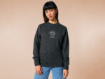 Woke Up And Chose Violence Bunny Embroidered Organic Cotton T-shirt Sweater or Hoodie - Image 7