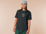 Woke Up And Chose Violence Bunny Embroidered Organic Cotton T-shirt Sweater or Hoodie - Image 5