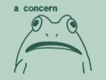 A Concern Frog Embroidered Organic Cotton T-shirt Sweater or Hoodie - Image 2