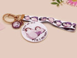 First Of All I'm A Delight Penguin Lanyard Keychain: Cute Funny Baby Animal Keyring - Image 6