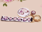 First Of All I'm A Delight Penguin Lanyard Keychain: Cute Funny Baby Animal Keyring - Image 4