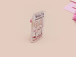 I Woke Up And Chose Violence Rabbit Badge: Funny Animal Meme Pins - Image 4