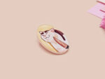 Knife Meme Cat Badge: Cute Funny Badge - Image 2