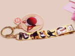Meme Cats Lanyard Keychain: Funny Viral Internet Cat Acrylic Charm - Image 4