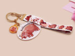 Baby Pygmy Hippo Lanyard Keychain: Cute Animal Meme Keyring - Image 5