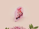 The Horrors Perssit But So Do I Guinea Pig Badge: Cute Funny Animal Meme Badge - Image 2