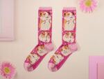 Guinea Pigs & Hamsters Cotton Crew Socks Cotton Crew Socks | Cute Baby Animals Design - Image 2