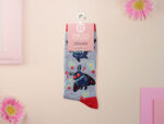 Mothman Fanclub Cotton Crew Socks | Cryptid Design - Image 3