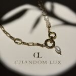 Freshwater Pearl Asymmetric Chain Necklace - Image 5