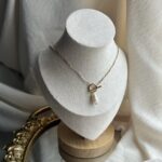 Baroque Freshwater Pearl Toggle Pendant Necklace - Image 3